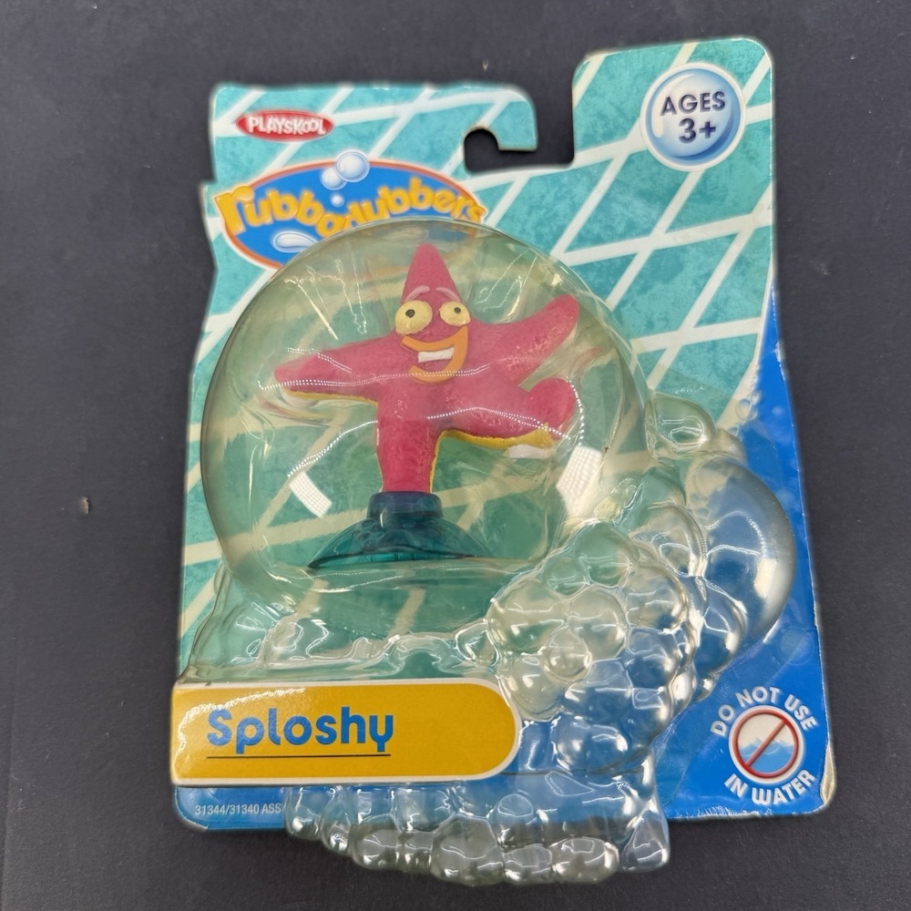 Playskool Action Figure - Rubbadubbers - 2003 - Sploshy Toy - NOS Toy